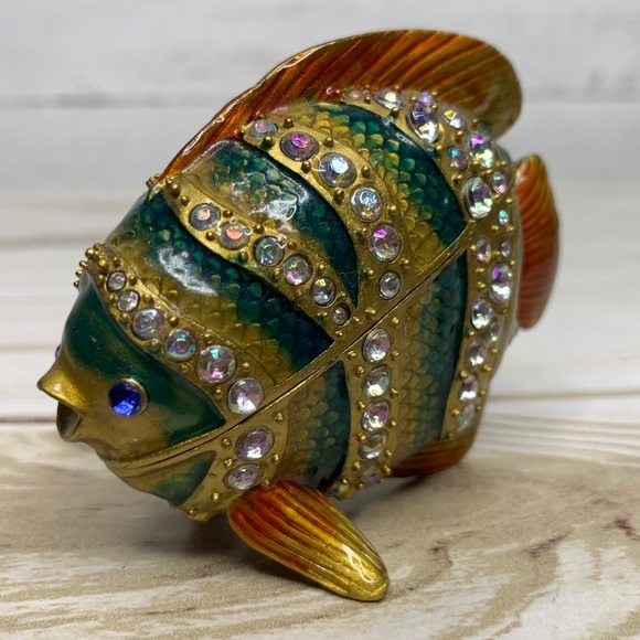 Other - Mini Fish Trinket Jewelry Box
